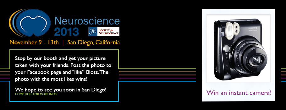 Join Bioss at Neuroscience 2013!