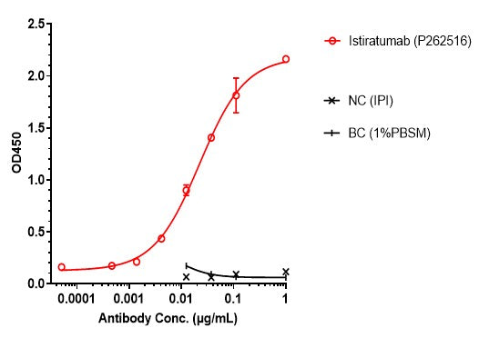 Anti-human HER3 & IGF-1R (Istiratumab Biosimilar)