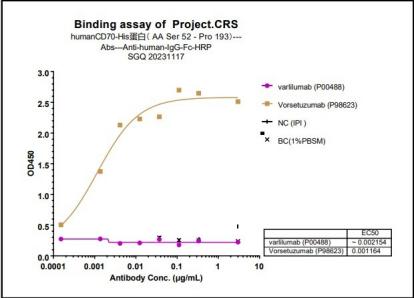Anti-human TNFSF7 / CD27L / CD70 (Vorsetuzumab Biosimilar)
